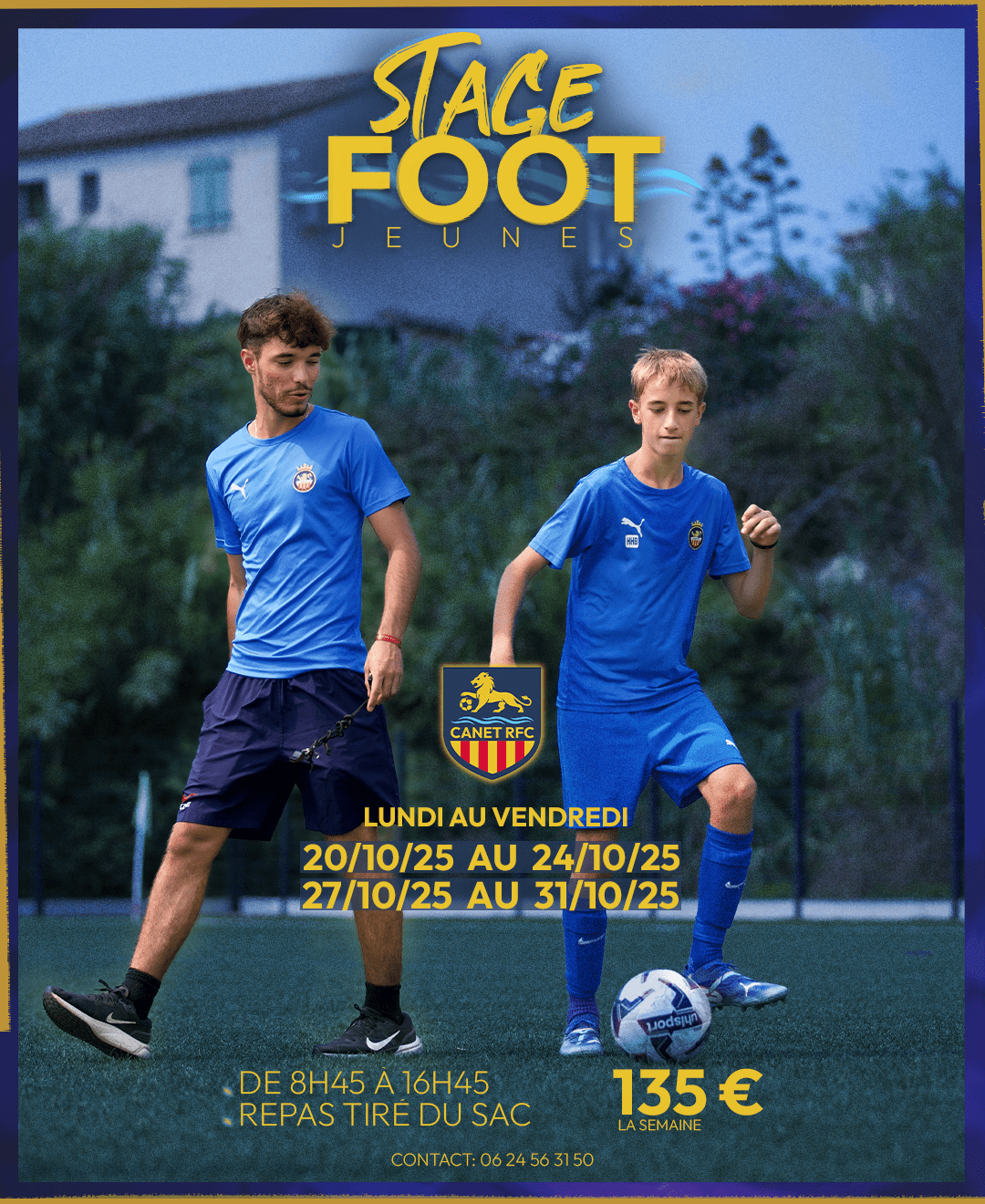 STAGE GARDIENS TEST 1 min 1